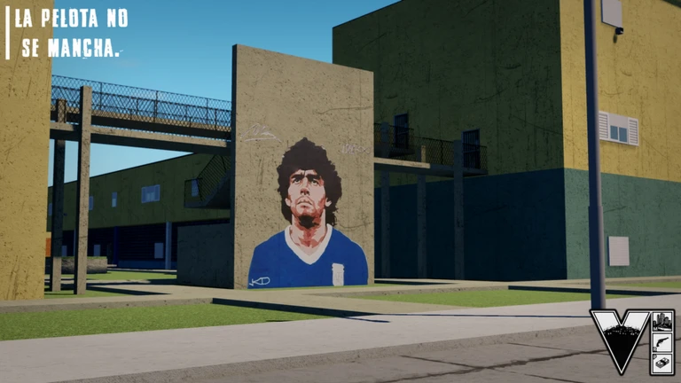Mural de Maradona