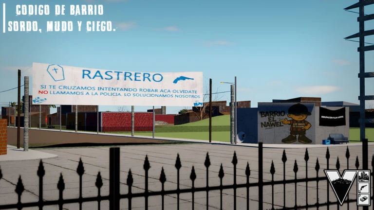 Cartel del barrio Rastrero
